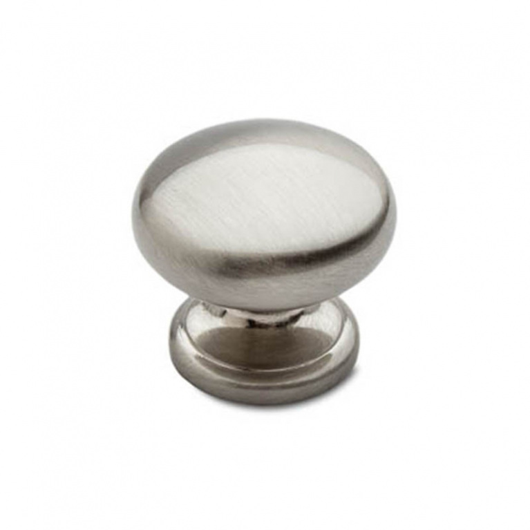 Image of basic small chrome knob.